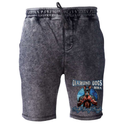Official Diamond Dogs MMA Mineral Washed Sweat Shorts Thumbnail