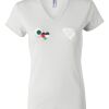 Women's Short Sleeve V-Neck T-Shirt Thumbnail