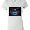 Women's Short Sleeve V-Neck T-Shirt Thumbnail