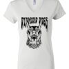 Women's Short Sleeve V-Neck T-Shirt Thumbnail